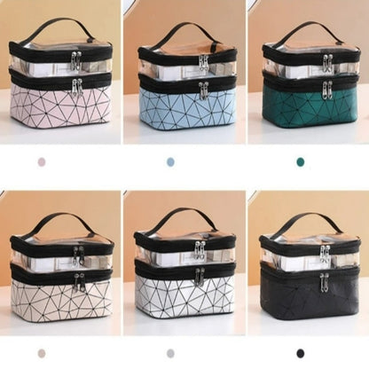 Die transparente Kosmetiktasche