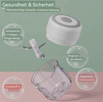 The electric garlic cutter