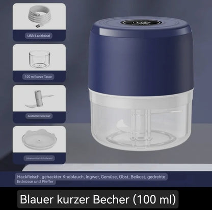 The electric garlic cutter