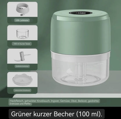 The electric garlic cutter