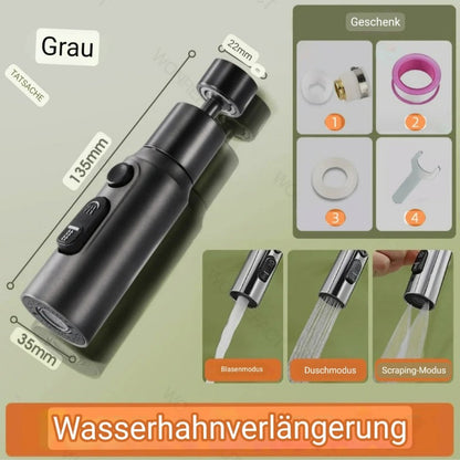 Der 360° flexible Düsenauslauf!