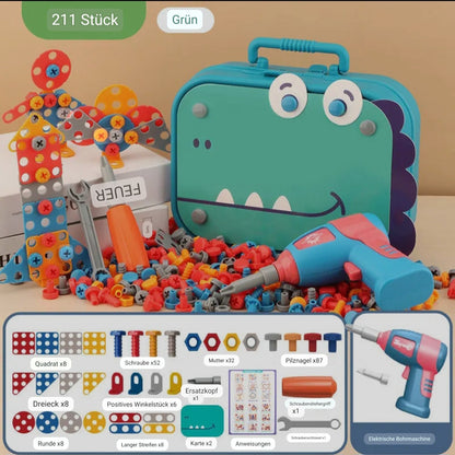 Kreative Spielfreude für kleine Entdecker mit dem Bohrer-Puzzle Set!