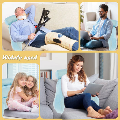 Vermeide Rückenschmerzen - besseres Sitzen mit unseren Komfortkissen