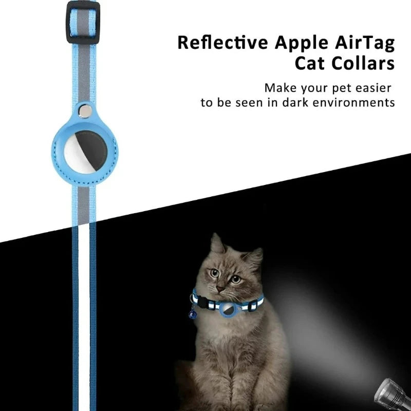Wasserdichter Airtag Halsband + GPS Tracker für deine Katze!