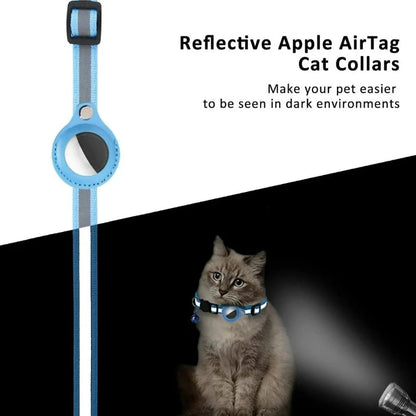 Wasserdichter Airtag Halsband + GPS Tracker für deine Katze!