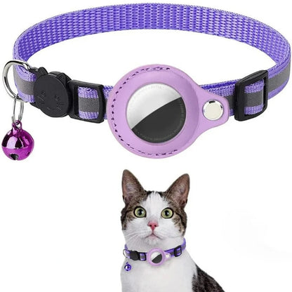 Wasserdichter Airtag Halsband + GPS Tracker für deine Katze!