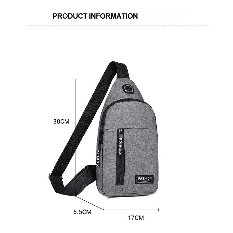 The fashionable chest bag