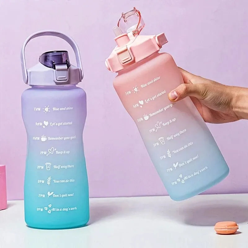 Drinking made easy with the 3-piece water bottle set