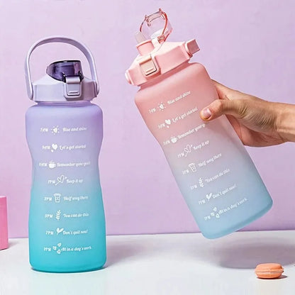 Drinking made easy with the 3-piece water bottle set
