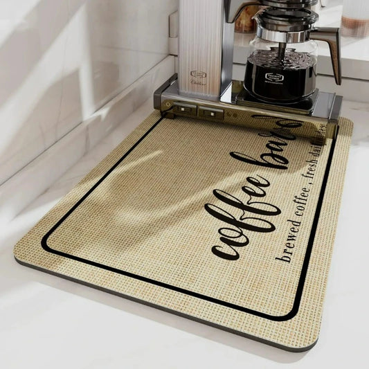 Le tapis à café ultime à la propreté invisible !☕✨
