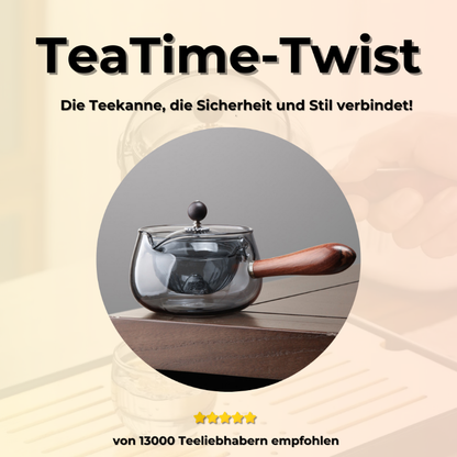 TeaTime Twist – Die Teekanne, die Sicherheit und Stil verbindet