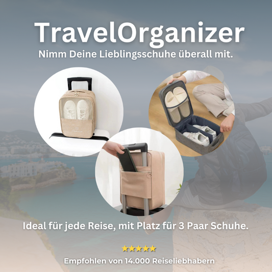 TravelOrganizer - Die Tragbare Schuhe Aufbewahrungstasche
