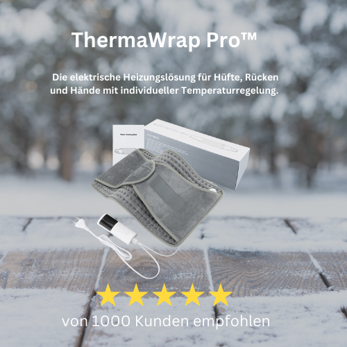 Die elektrische Heizungslösung für Hüfte, Rücken und Hände