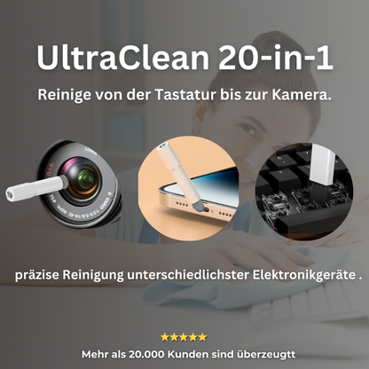 UltraClean 20-in-1 - Perfekte Sauberkeit auf Knopfdruck!