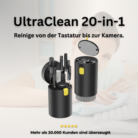 UltraClean 20-in-1 - Perfekte Sauberkeit auf Knopfdruck!