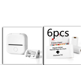 Mini Bluetooth Thermodrucker – Tragbarer Etiketten- & Fotodrucker für Zuhause & Büro