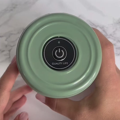 The electric garlic cutter