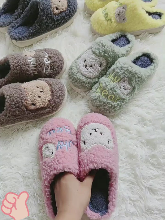 Unsere Bärenpantoffeln