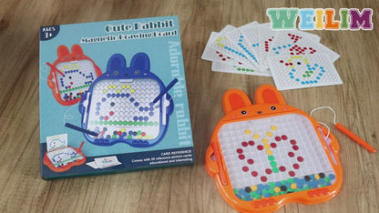 Magnetische Zeichentafel für Kinder - Sicherheit und Spaß kombiniert!