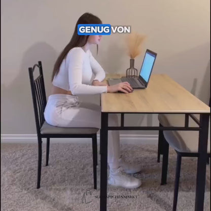 Vermeide Rückenschmerzen - besseres Sitzen mit unseren Komfortkissen