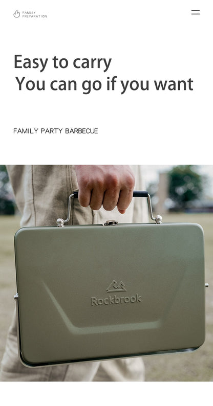 Grill pliant pour four à gril portable