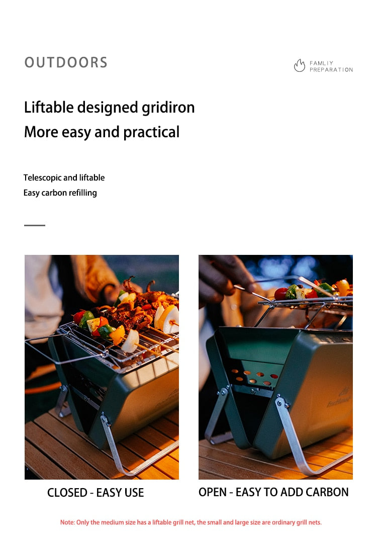 Unser tragbarer Klappgrill