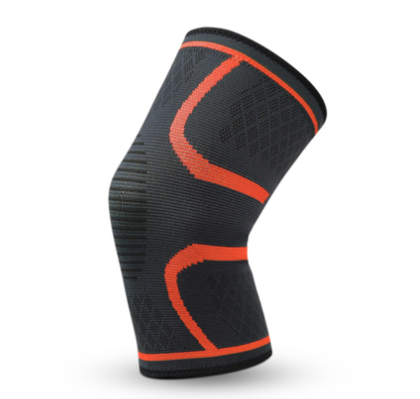 Fitness compression knee pad