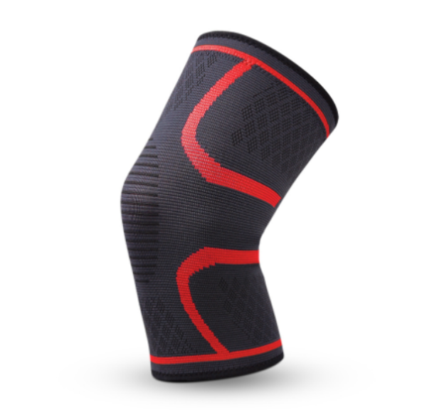 Fitness compression knee pad