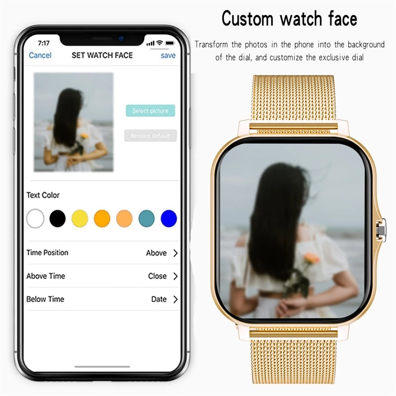 New fitness tracker smartwatch
