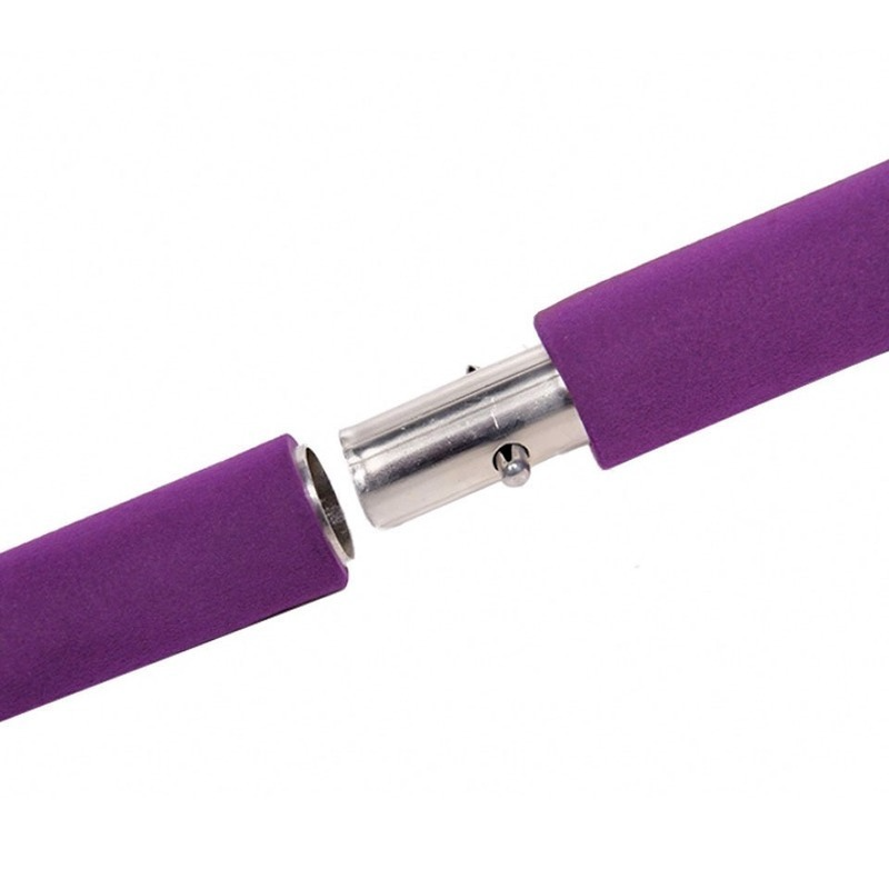 Lila Fitnessband Tracker von KleinSelect mit Metallverschluss für sicheres Training