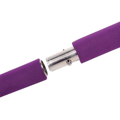 Lila Fitnessband Tracker von KleinSelect mit Metallverschluss für sicheres Training